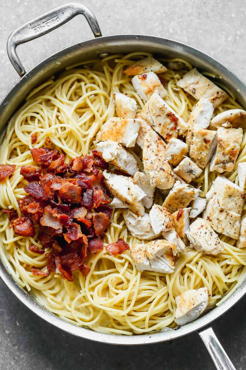 Easy Chicken Carbonara Recipe