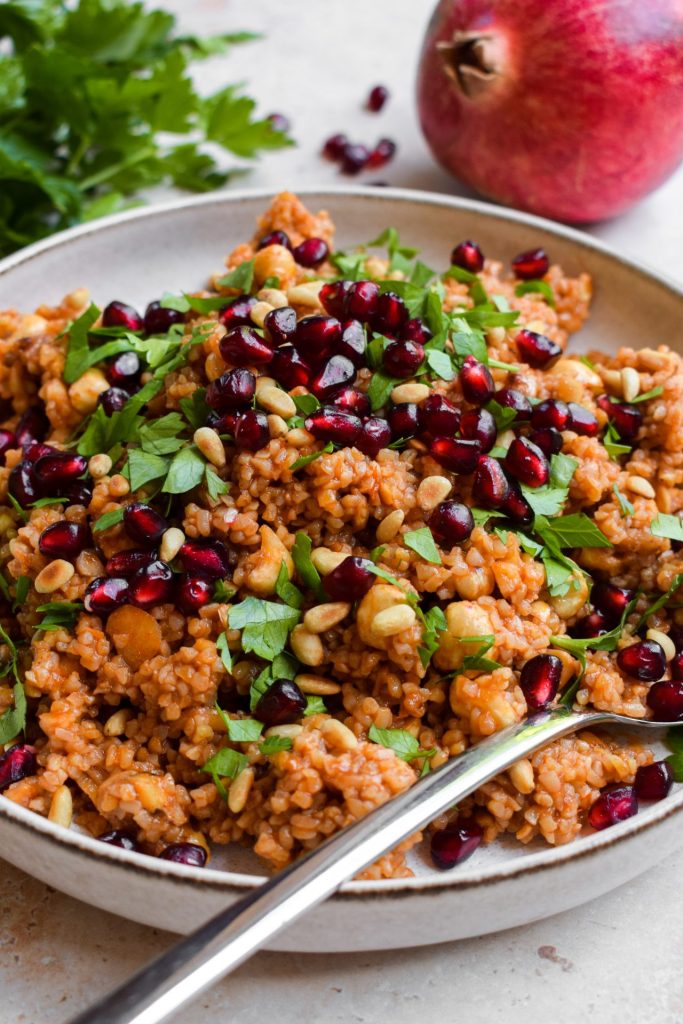 Syrian Bulgur Wheat Salad