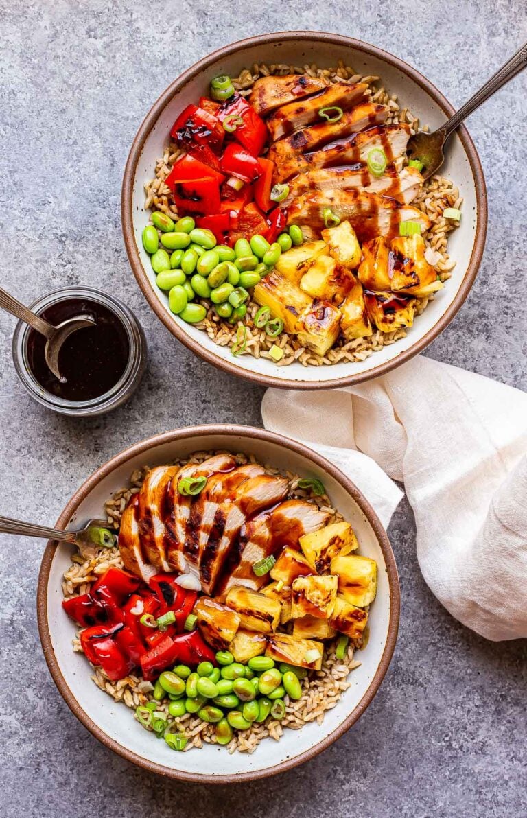 Teriyaki Chicken and Rice Bowls