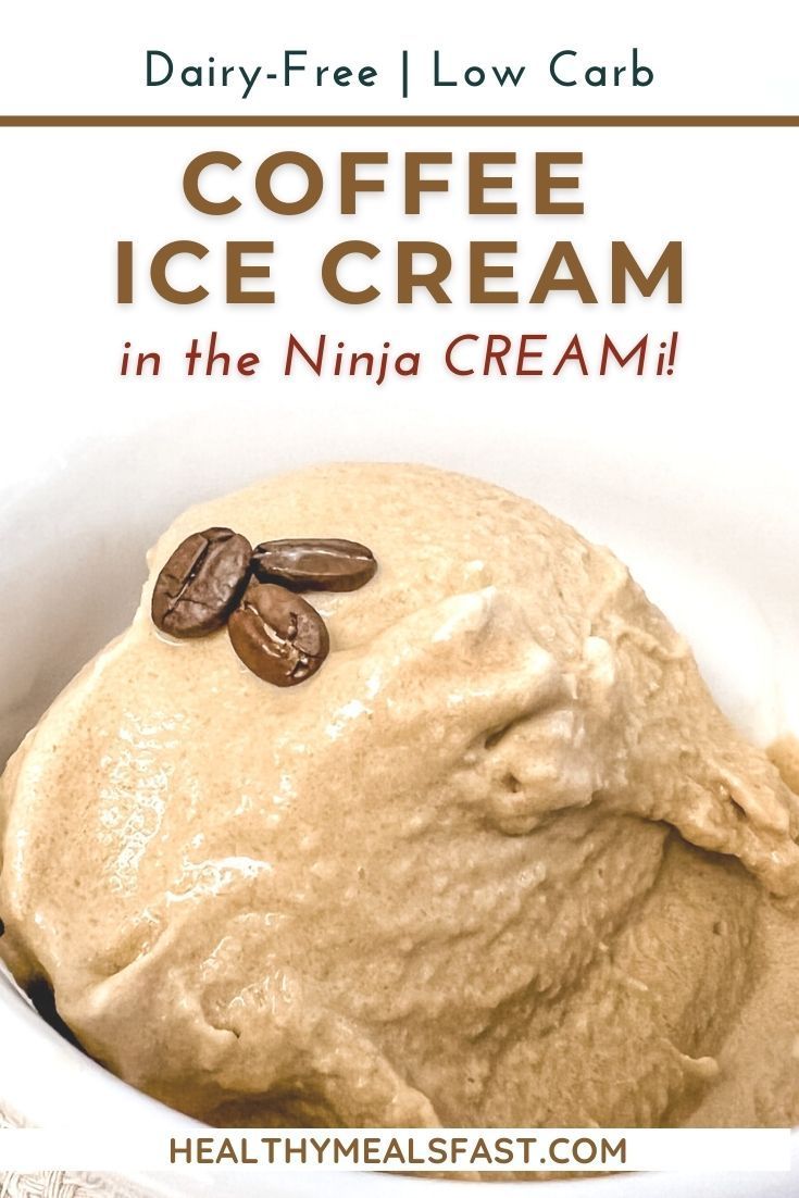 Ninja CREAMi Coffee Ice Cream