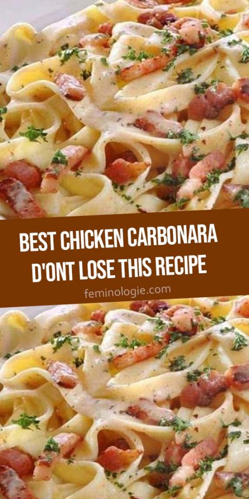 Delicious Chicken Carbonara