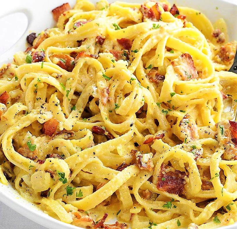 Bacon Carbonara Delight