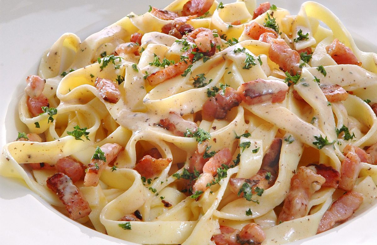 Chicken Carbonara Recipe | SparkRecipes