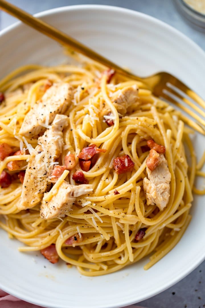 Chicken Carbonara