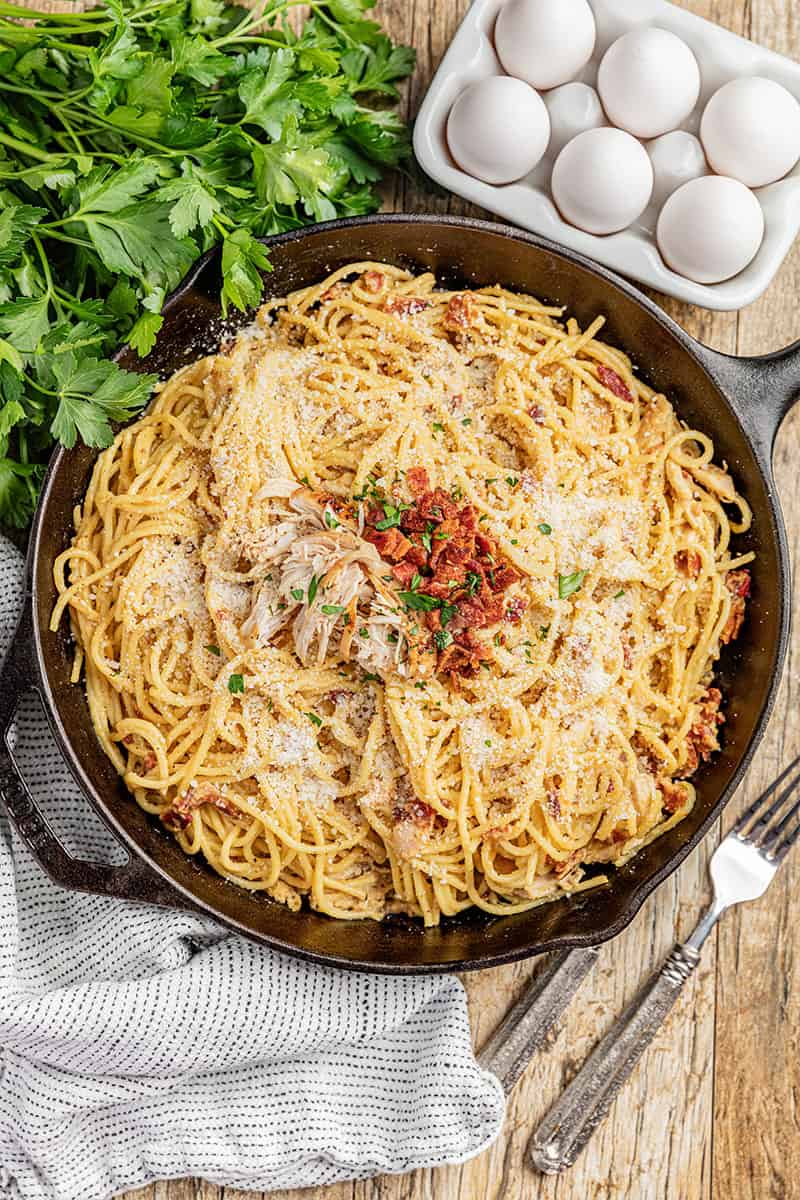 Delicious Chicken Carbonara