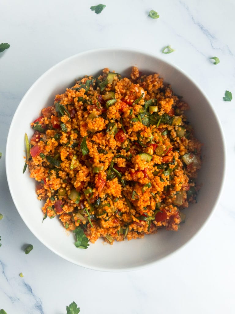 Kisir (Turkish Bulgur Salad)