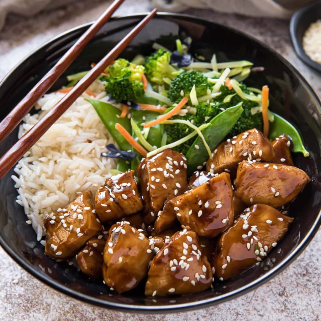 Easy Teriyaki Chicken Bowl